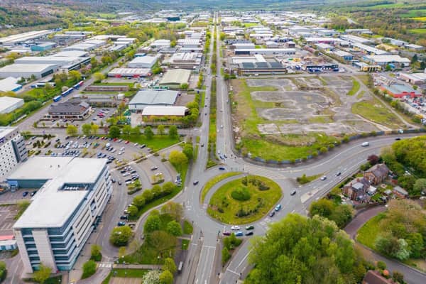 The former Huwoods site at Kingsway North, Team Valley Trading Estate.