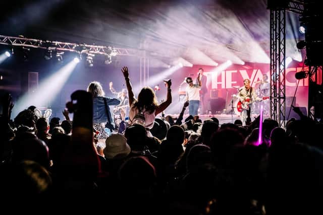 The Vaccines at Lindisfarne Festival 2024.
