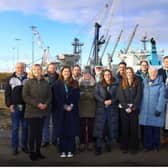 North East 5GIR project team at Port of Tyne