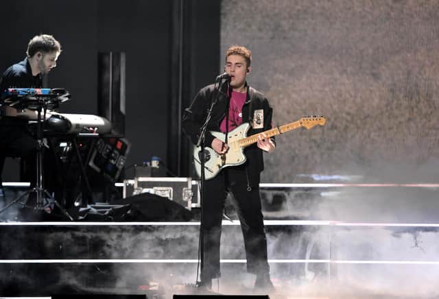 Here's all you need to know about Sam Fender's show at Newcastle's O2 City Hall.  (Photo by Gareth Cattermole/Getty Images)