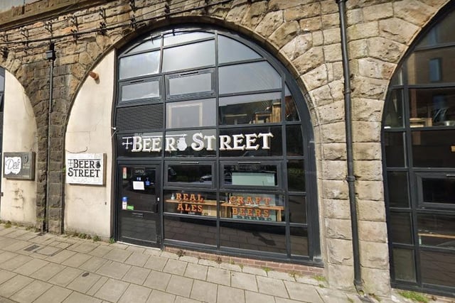 Beer Street, in Forth Street has a 4.7 rating from 154 reviews.