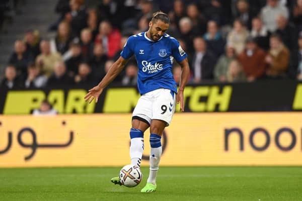 Everton striker Dominic Calvert-Lewin  (Photo by Stu Forster/Getty Images)