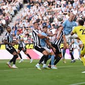 Newcastle United and Manchester City played out a pulsating 3-3 draw at St James's Park in August  (Photo by Stu Forster/Getty Images)