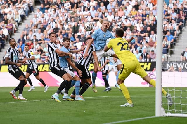 Newcastle United and Manchester City played out a pulsating 3-3 draw at St James's Park in August (Photo by Stu Forster/Getty Images)