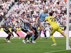 Newcastle United and Manchester City played out a pulsating 3-3 draw at St James's Park in August  (Photo by Stu Forster/Getty Images)