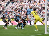 Newcastle United and Manchester City played out a pulsating 3-3 draw at St James's Park in August  (Photo by Stu Forster/Getty Images)