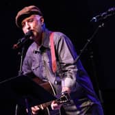 A vetrn of the political music scene, Billy Bragg is on the road for his Roaring Forty tour this year and performed at The Glasshouse in Gateshead on Friday, December 1.  (Photo by Terry Wyatt/Getty Images for Americana Music)
