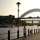 This is the food hygiene rating of every business on Newcastle's Quayside. (Photo by Oli SCARFF / AFP) (Photo by OLI SCARFF/AFP via Getty Images)