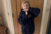 Grace does her T for Tom