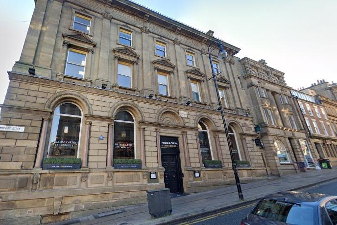 The city centre's Miller and Carter has a 4.6 rating from 2,689 reviews.