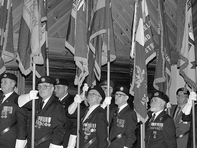 Kirkby's Remembrance Day in 1990