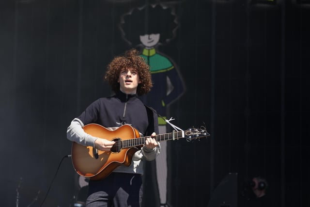 Scottish indie singer-songwriter Dylan John Thomas will be at Boiler Shop on Tuesday, November 22. It will be his first night of the UK tour outside of his home country. (Photo by Jeff J Mitchell/Getty Images)