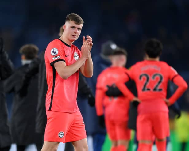 Former Tottenham Hotspur and Aston Villa manager Tim Sherwood has urged Newcastle United to sign Brighton & Hove Albion’s in-form teen scoring sensation Evan Ferguson. Picture by Shaun Botterill/Getty Images