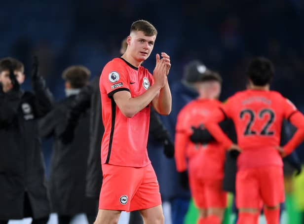 Former Tottenham Hotspur and Aston Villa manager Tim Sherwood has urged Newcastle United to sign Brighton & Hove Albion’s in-form teen scoring sensation Evan Ferguson. Picture by Shaun Botterill/Getty Images