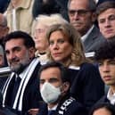 Newcastle United chairman Yasir Al-Rumayyan and Director Amanda Staveley. Amanda Staveley's consortium, in which Saudi Arabia's Public Investment Fund holds an 80 per cent stake, completed its takeover of the club in October 2021.