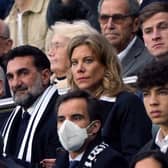 Newcastle United chairman Yasir Al-Rumayyan and Director Amanda Staveley. Amanda Staveley's consortium, in which Saudi Arabia's Public Investment Fund holds an 80 per cent stake, completed its takeover of the club in October 2021.