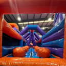Obstacle course at Inflata Nation's Manchester site.