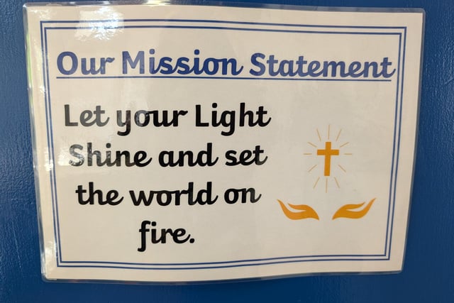 St Catherine's Catholic Primary pupils help design new school logo