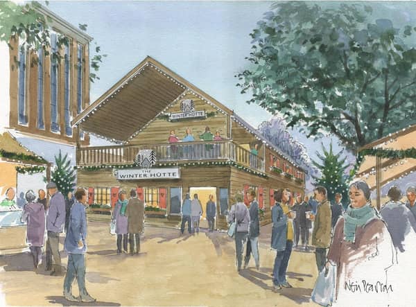 A swiss chalet is coming to York
