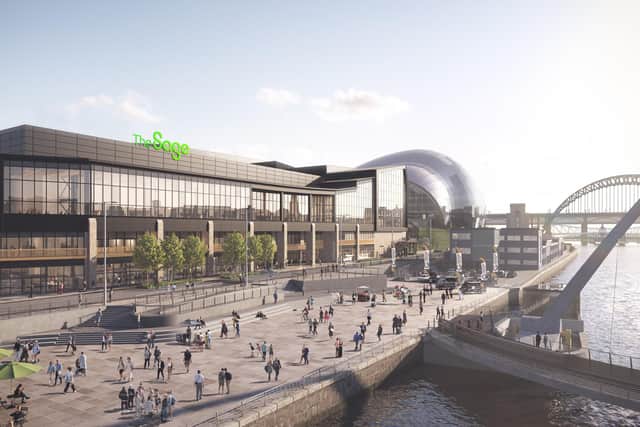 Plans have been approved for a new arena and conference centre on the Gateshead side of the Quayside.