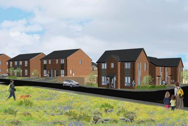 An illustrative example of the type of homes Adderstone Living will build at Easington Village following planning approval