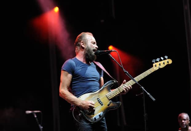 Sting was born in Wallsend and is a big Newcastle fan. He was recently catpured taking a trip on the Tyne and Wear Metro.