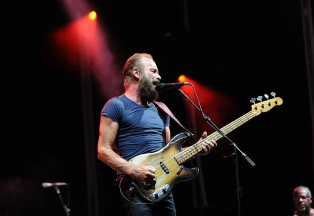 Sting was born in Wallsend and is a big Newcastle fan. He was recently catpured taking a trip on the Tyne and Wear Metro. 