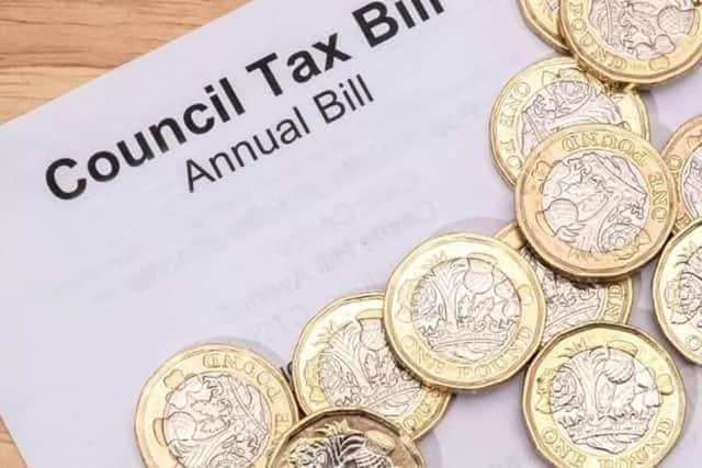 Council tax in the Falkirk area has risen by 15.6 per cent. Pic: Contributed