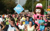 Members of the public have been known to dress up in fantastic costumes when taking part in the Great North Run.