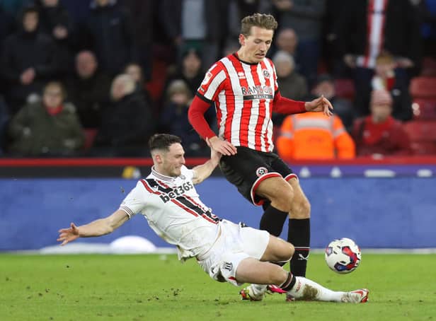 <p>Sander Berge was told not to play for Sheffield United at Wrexham: Lexy Ilsley / Sportimage</p>