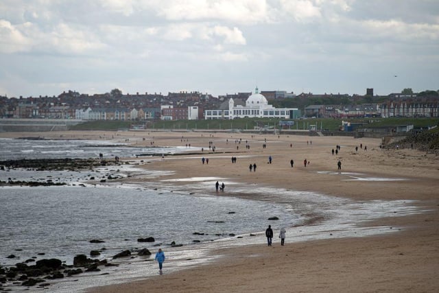 As well as major cities, the North East is well known for its stunning coastline and with Whiltley Bay and Tynemouth nearby it would be a shame to miss them! Make the short trip on the Metro to some of the most stunning beaches the UK has to offer. (Photo by OLI SCARFF/AFP via Getty Images)