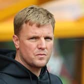 Newcastle United head coach Eddie Howe.