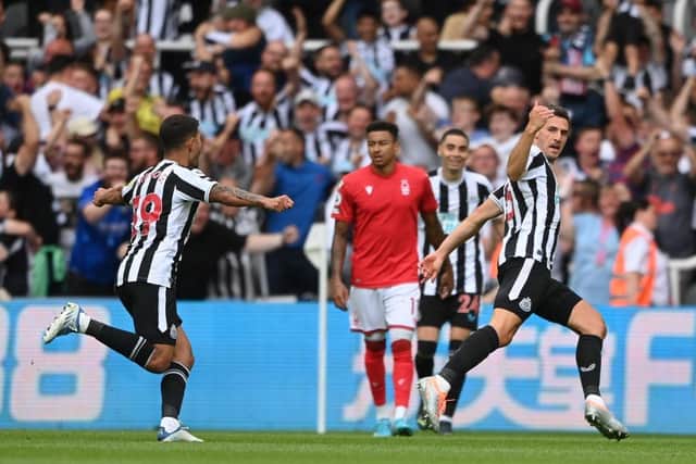 Three Newcastle United players have been selected in this week's statistical Premier League 'Best XI' (Photo by Stu Forster/Getty Images)