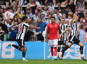 Three Newcastle United players have been selected in this week's statistical Premier League 'Best XI' (Photo by Stu Forster/Getty Images)