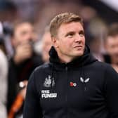 Newcastle United head coach Eddie Howe.