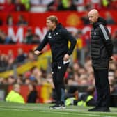 Erik ten Hag and Eddie Howe will square off at Wembley (Photo by Dan Mullan/Getty Images)