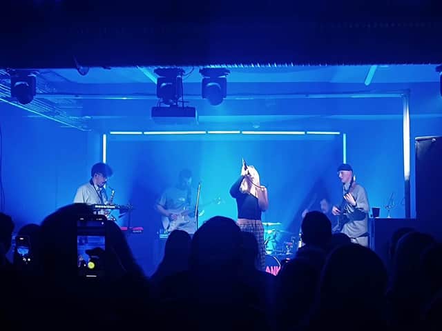 Local singer-songwriter Frankie Jobling christened the new stage with a performance on the pre-opening night.