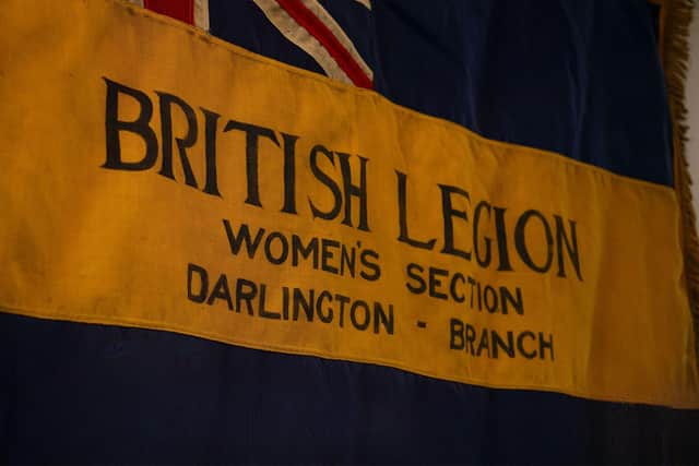 The 1921 British Legion Darlington Branch Women's Section Standard
