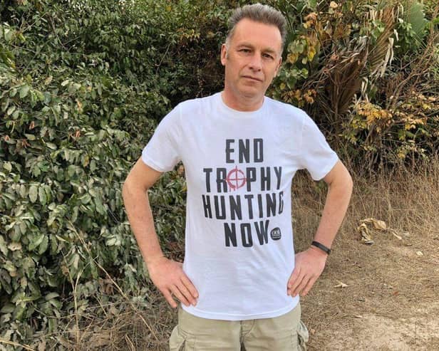 Chris Packham is urging Newcastle residents to write to their MP on the issue of trophy hunting - Animal News Agency