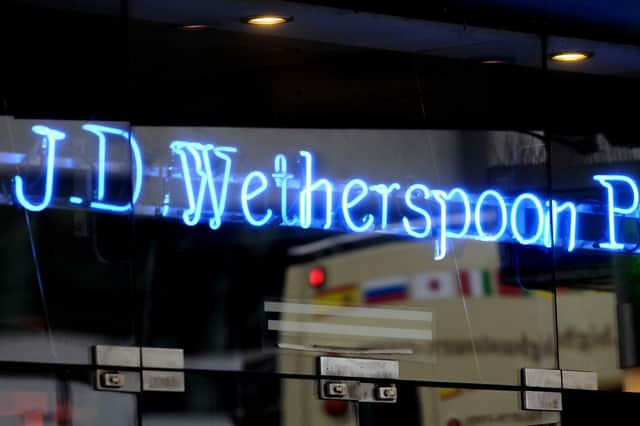 Wetherspoons is increasing the price of meals at all of its pubs. Picture: Tim Ireland/PA Wire