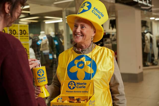 Support your local hospice this year by giving two hours of your time to collect