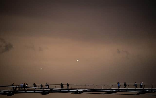 Could blood rain hit Newcastle soon? (Photo credit: CHRIS J RATCLIFFE/AFP via Getty Images)