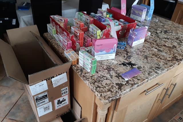 Police seize more than £50,000 worth of harmful vapes as part of local crackdown
