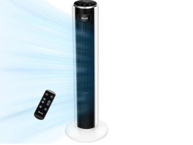 The remote-controlled Levoit Tower Fan