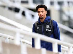 Newcastle United's Jamal Lewis.