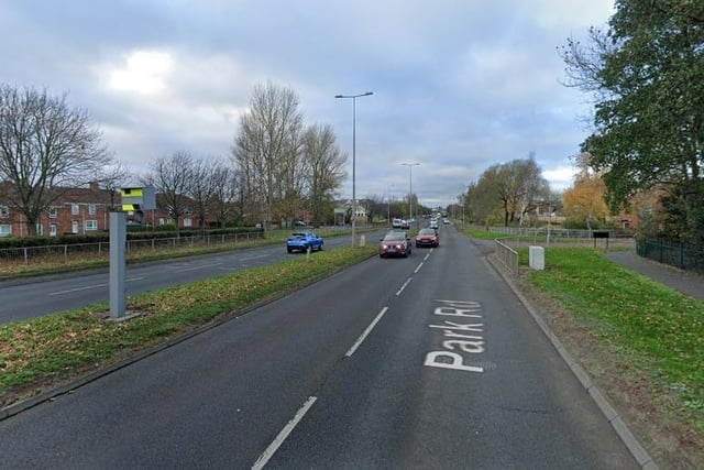 A 40mph speed camera is installed on Park Road, Gateshead. This can be found to the east of Gateshead International Stadium and the surrounding complex.