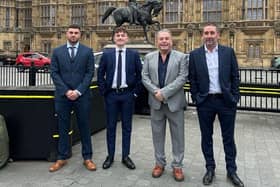 Dylan Bingham, Sonny Williamson, Ian Gaskill and Paul Turnbull attend AOC Winter Conference