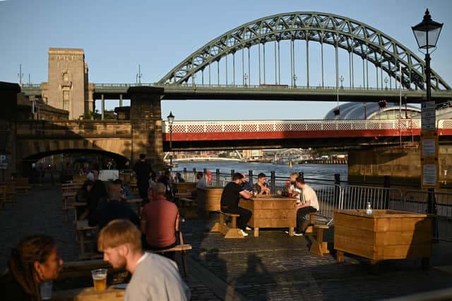 How long will the North East's heatwave last, according to the Met Office’s weather predictions? (Photo by OLI SCARFF/AFP via Getty Images)