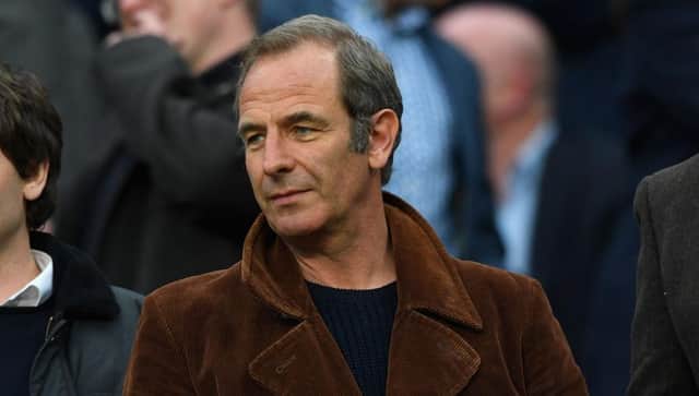 The Northumberland born actor is a supporter of Newcastle United.