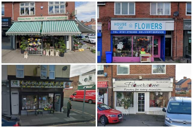 These are some of the top rated florists in and around Newcastle.